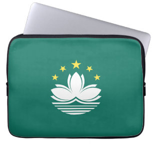 Capa Para Notebook Bandeira de Macau