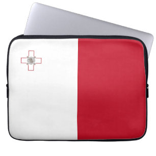 Capa Para Notebook Bandeira de Malta