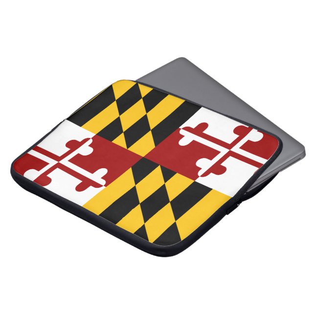 Capa Para Notebook bandeira de Maryland (Frente Topo)