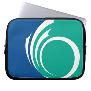 Capa Para Notebook Bandeira de Ottawa na Capinha de Laptop