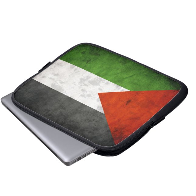 Capa Para Notebook Bandeira de Palestina (Frente Inferior)