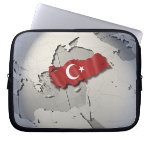 Capa Para Notebook Bandeira de Turquia