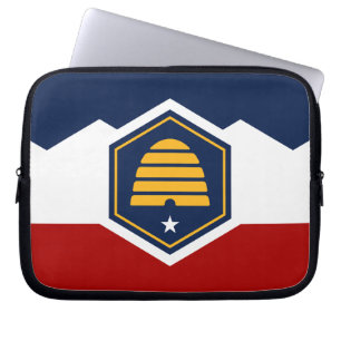 Capa Para Notebook Bandeira de Utah no Estojo para Laptop