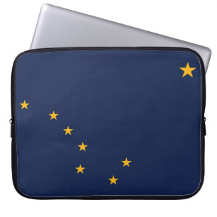 Capa Para Notebook Bandeira do Alasca, EUA