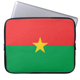 Capa Para Notebook Bandeira do Burkina Faso