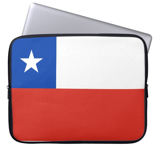 Capa Para Notebook Bandeira do Chile (Frente)