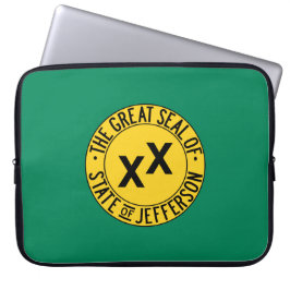 Capa Para Notebook Bandeira do Estado americano proposto de Jefferson