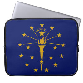 Capa Para Notebook Bandeira do Estado de Indiana