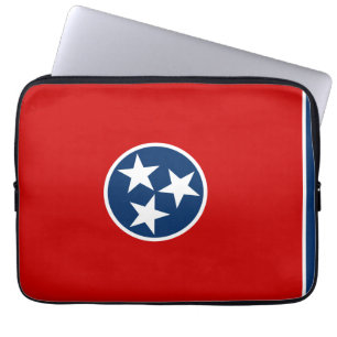 Capa Para Notebook Bandeira do estado de Tennessee