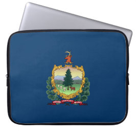 Capa Para Notebook Bandeira do Estado de Vermont