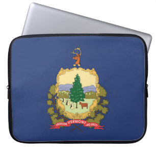 Capa Para Notebook Bandeira do Estado de Vermont, EUA