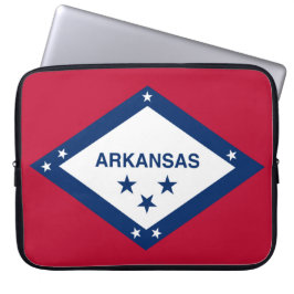 Capa Para Notebook Bandeira do estado do Arkansas