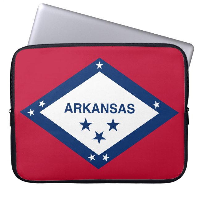 Capa Para Notebook Bandeira do estado do Arkansas (Frente)