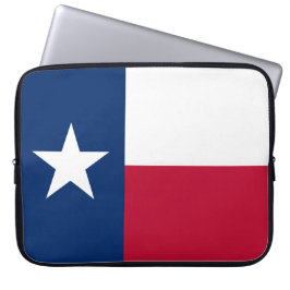 Capa Para Notebook Bandeira do Estado Texano (Texas)