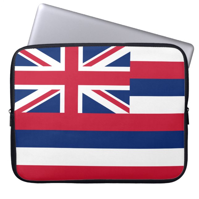 Capa Para Notebook Bandeira do Havaí (Estado dos EUA) (Frente)