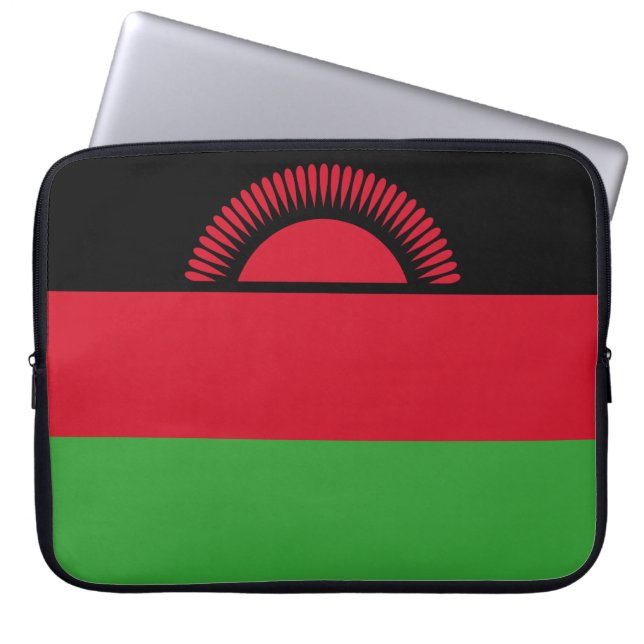 Capa Para Notebook Bandeira do Malawi (Frente)