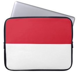 Capa Para Notebook Bandeira do Mônaco