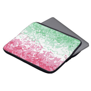 Capa Para Notebook Bandeira do Orgulho Abrosexual de Groovy Abstrato
