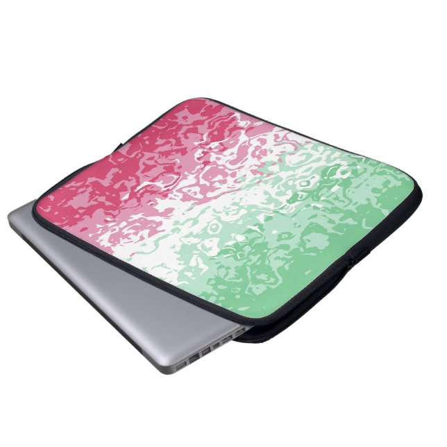 Capa Para Notebook Bandeira do Orgulho Abrosexual Psicodélico Groovy  (Frente Inferior)