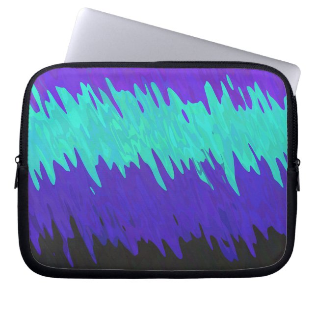 Capa Para Notebook Bandeira do Orgulho Alexigênero Abstrata Trippy Sq (Frente)