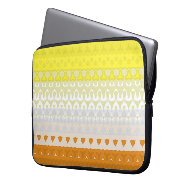 Capa Para Notebook Bandeira do Orgulho Maverique Abstrato Geométrico  (Frente Esquerda)