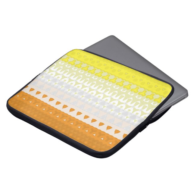 Capa Para Notebook Bandeira do Orgulho Maverique Abstrato Geométrico  (Frente Topo)
