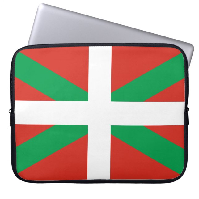 Capa Para Notebook Bandeira do País Basco (Frente)