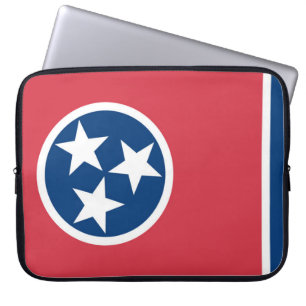 Capa Para Notebook Bandeira do Tennessee, EUA