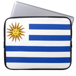 Capa Para Notebook Bandeira do Uruguai