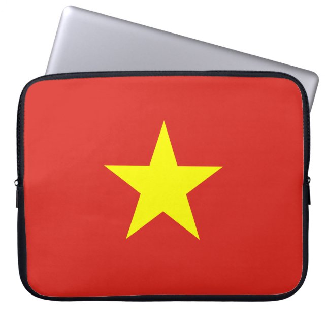 Capa Para Notebook Bandeira do Vietname (Frente)