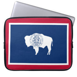 Capa Para Notebook Bandeira do Wyoming