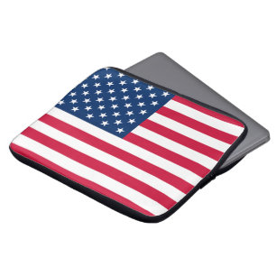 Capa Para Notebook Bandeira dos EUA - Estados Unidos da América - Pa