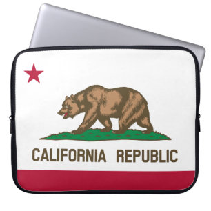 Capa Para Notebook Bandeira Estadual da Califórnia