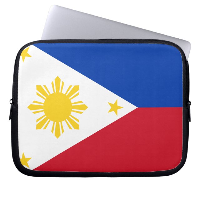 Capa Para Notebook Bandeira filipina (Frente)