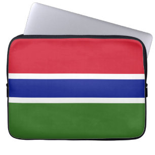 Capa Para Notebook Bandeira Gâmbia