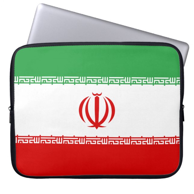 Capa Para Notebook Bandeira Iraniana (Irã) (Persa) (Frente)