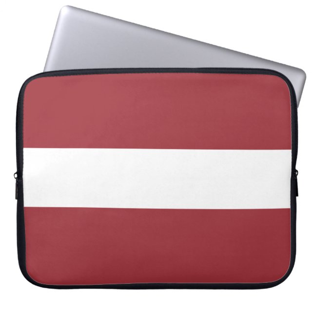 Capa Para Notebook Bandeira letã (Letónia) (Frente)