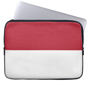 Capa Para Notebook bandeira Mônaco