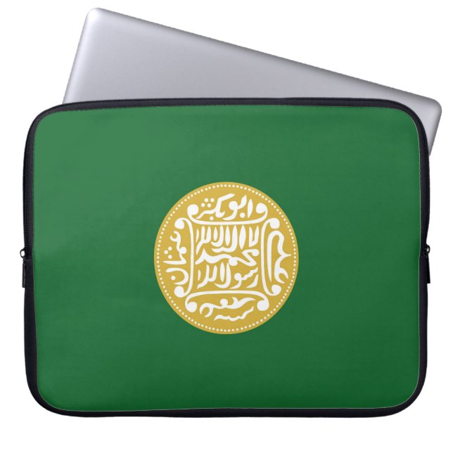 Capa Para Notebook Bandeira Muçulmana Rohingya (Frente)