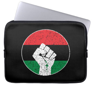 Capa Para Notebook bandeira Pan-Africana Punho, história negra afro-a