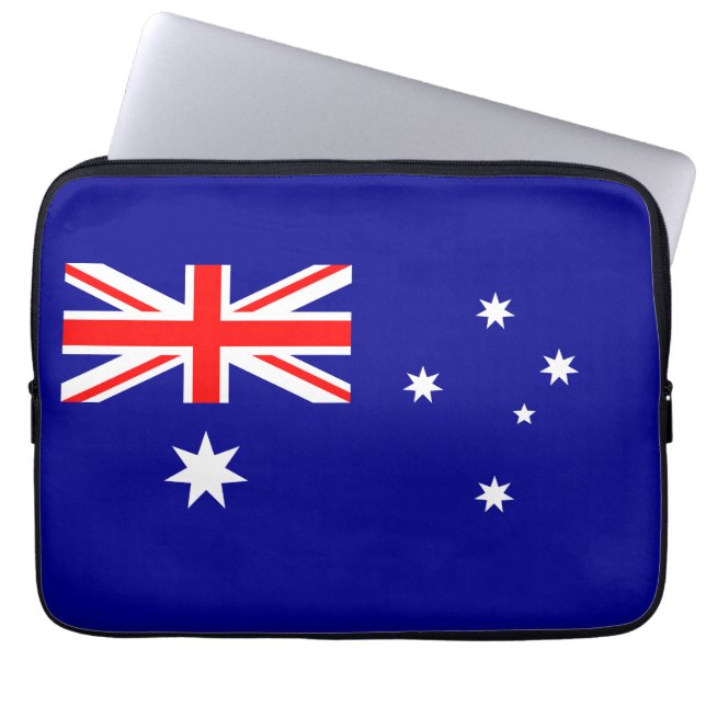 Capa Para Notebook Bandeira Patriótica Australiana (Frente)