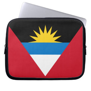 Capa Para Notebook Bandeira Patriótica de Antígua e Barbuda