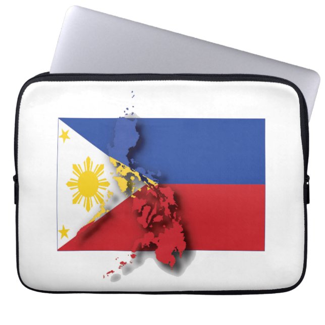 Capa Para Notebook Bandeira PHILIPPINES Patriótica (Frente)