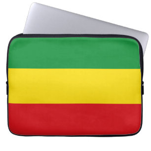 Capa Para Notebook Bandeira Rastafári Rasta Etíope