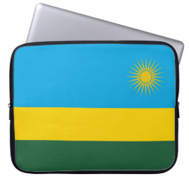 Capa Para Notebook Bandeira Ruandesa (Ruanda) (País Africano)