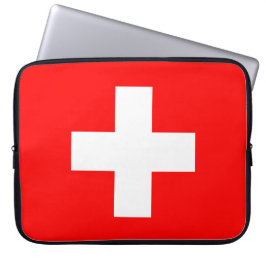 Capa Para Notebook Bandeira Suíça (Suíça)