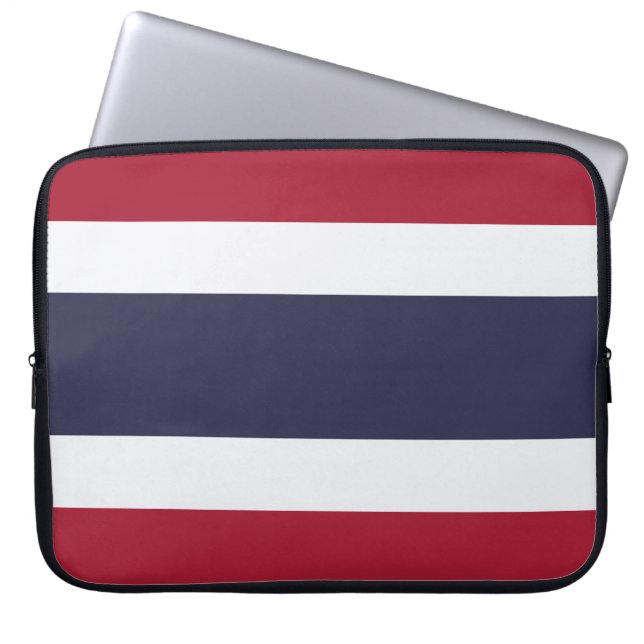 Capa Para Notebook Bandeira Tailandesa (Tailândia) (Frente)