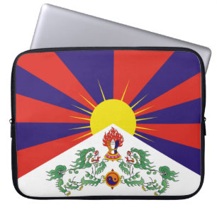 Capa Para Notebook Bandeira tibetana