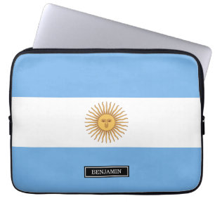 Capa Para Notebook Bandeira tradicional de Argentina