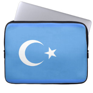 Capa Para Notebook Bandeira Uigur do Turquestão Oriental